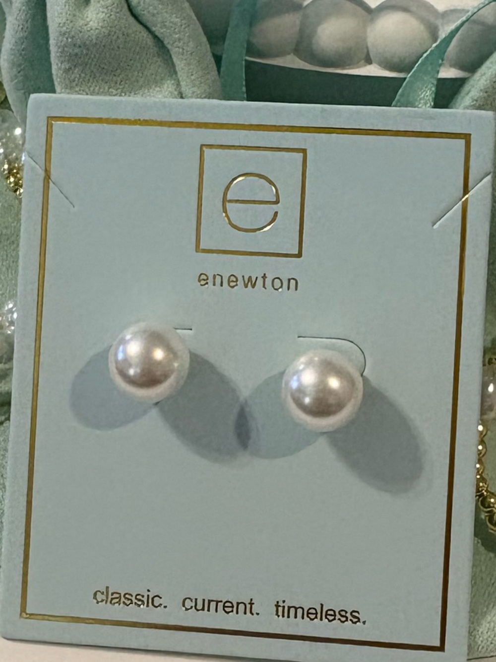 10mm Pearl Stud Earrings